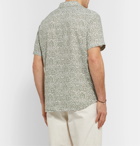 Faherty - Printed Linen-Blend Shirt - Green