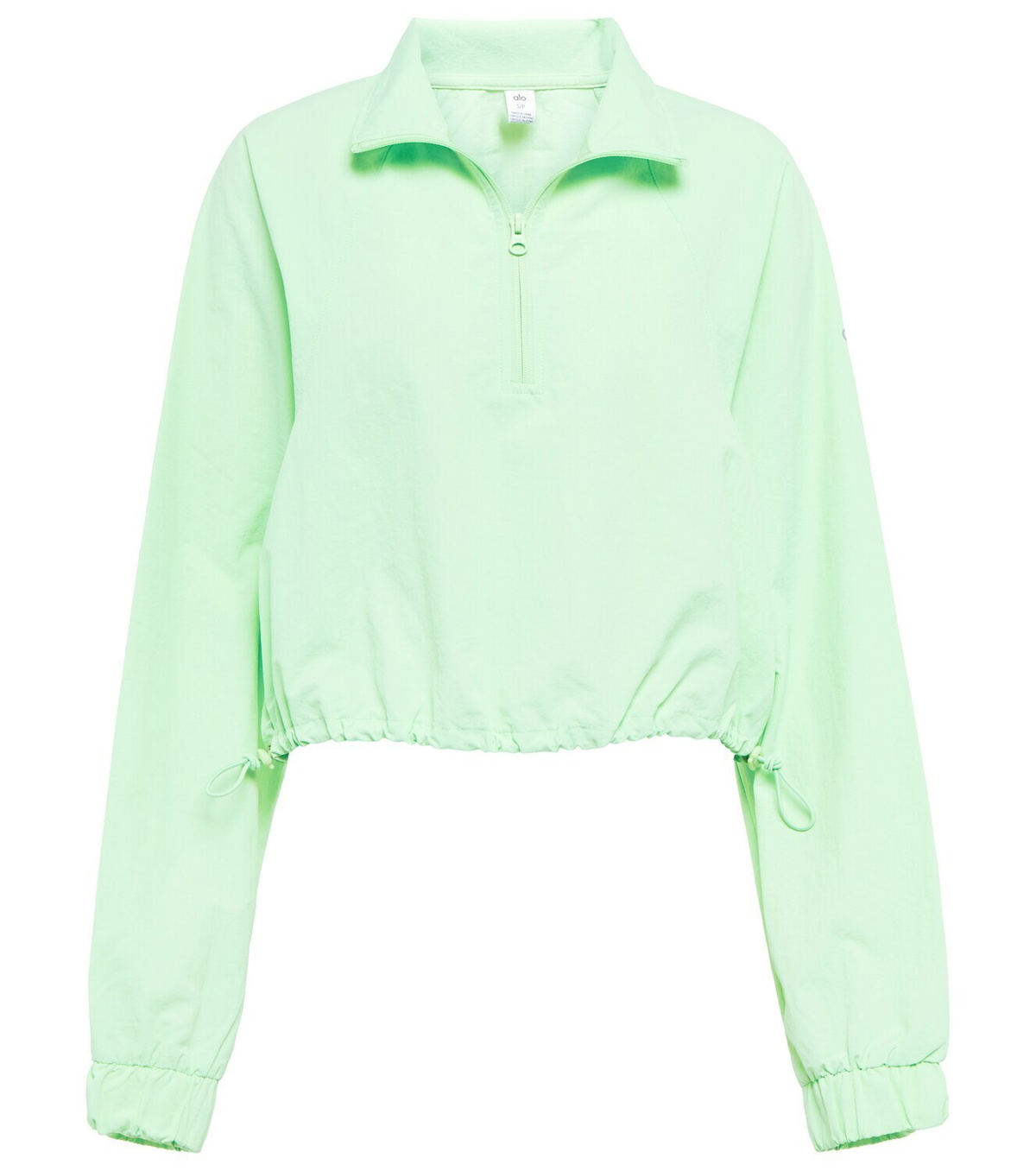 Alo Yoga Quarter-zip cropped top Alo Yoga