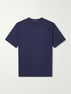 Frescobol Carioca - Dinis Linen-Blend T-Shirt - Blue