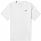 Sacai Men's S Pique T-Shirt in White