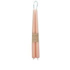 ferm LIVING Dipped Candles - Set of 2 in Blush