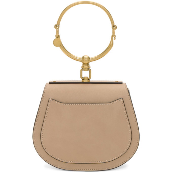 Chloe Nile Small Bracelet Bag- Blondie Beige