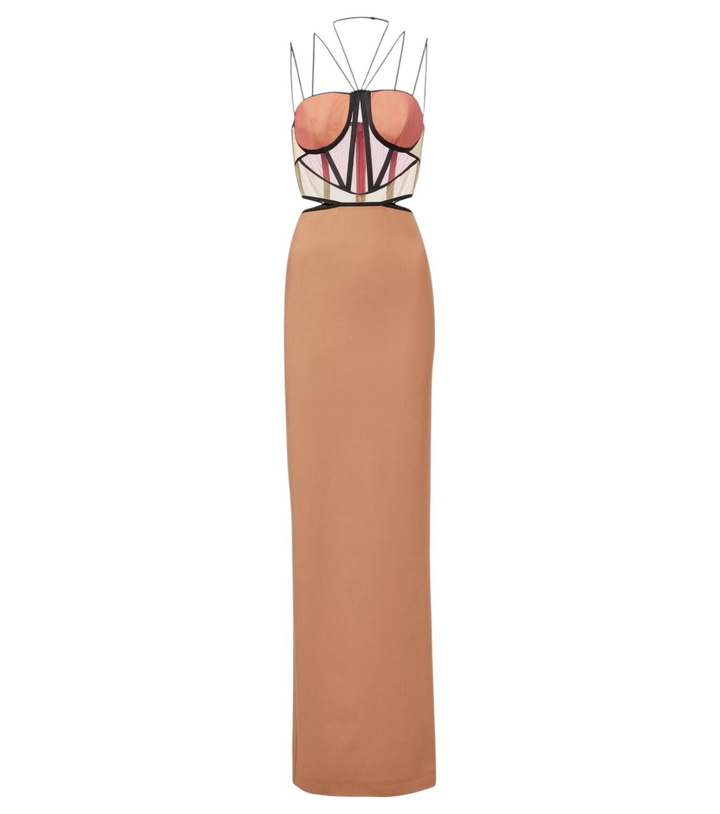Photo: Nensi Dojaka Leila bustier gown