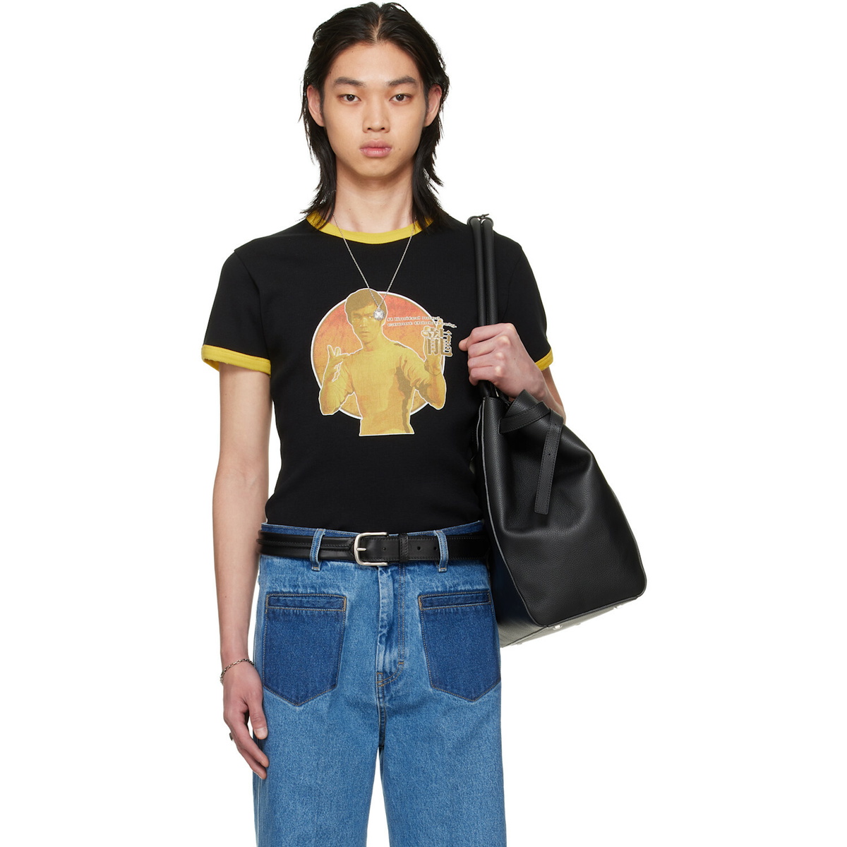 Dior Homme Embroidered Bee Shirt White Dior Homme