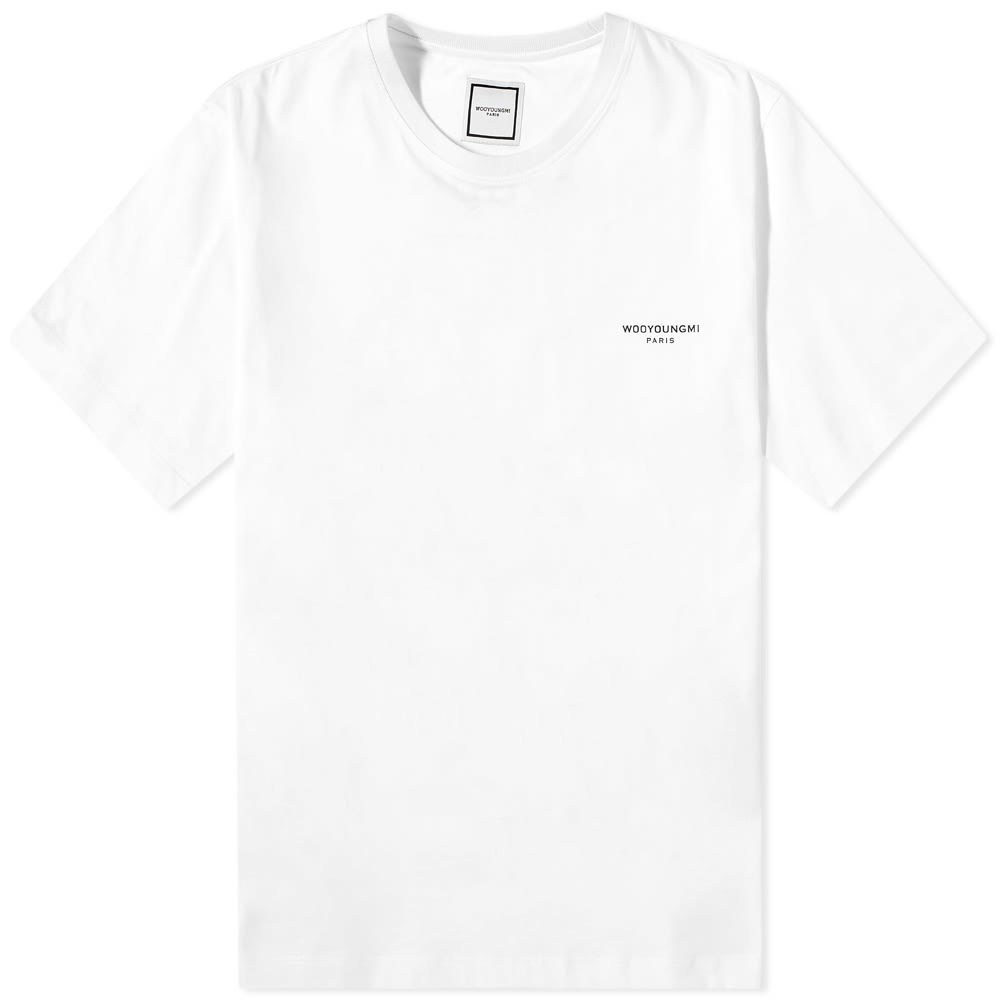 Wooyoungmi Heat Reactive Back Flower Logo Tee Wooyoungmi