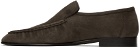 The Row Brown Emerson Loafers