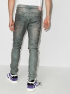 Purple Brand Distressed Slim Leg Jeans