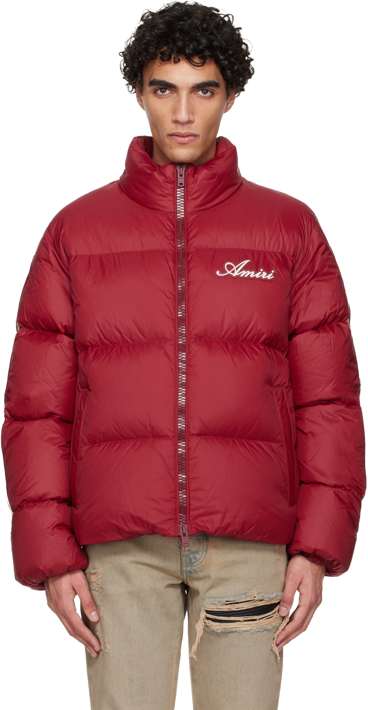 AMIRI Men's Corduroy Teddy Jacket in Black Amiri