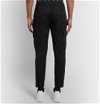 Dolce & Gabbana - Tapered Stretch-Cotton Cargo Trousers - Black