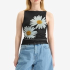 House Of Sunny Women's Daisy Layer Mesh Top in Multi