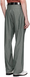 Vivienne Westwood Gray Layered Trousers