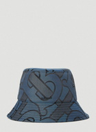 Burberry - TB Monogram Bucket Hat in Navy