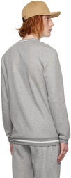 BOSS Gray Appliqué Sweatshirt