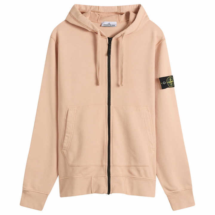 Photo: Stone Island Hoodie in Chalk Pink