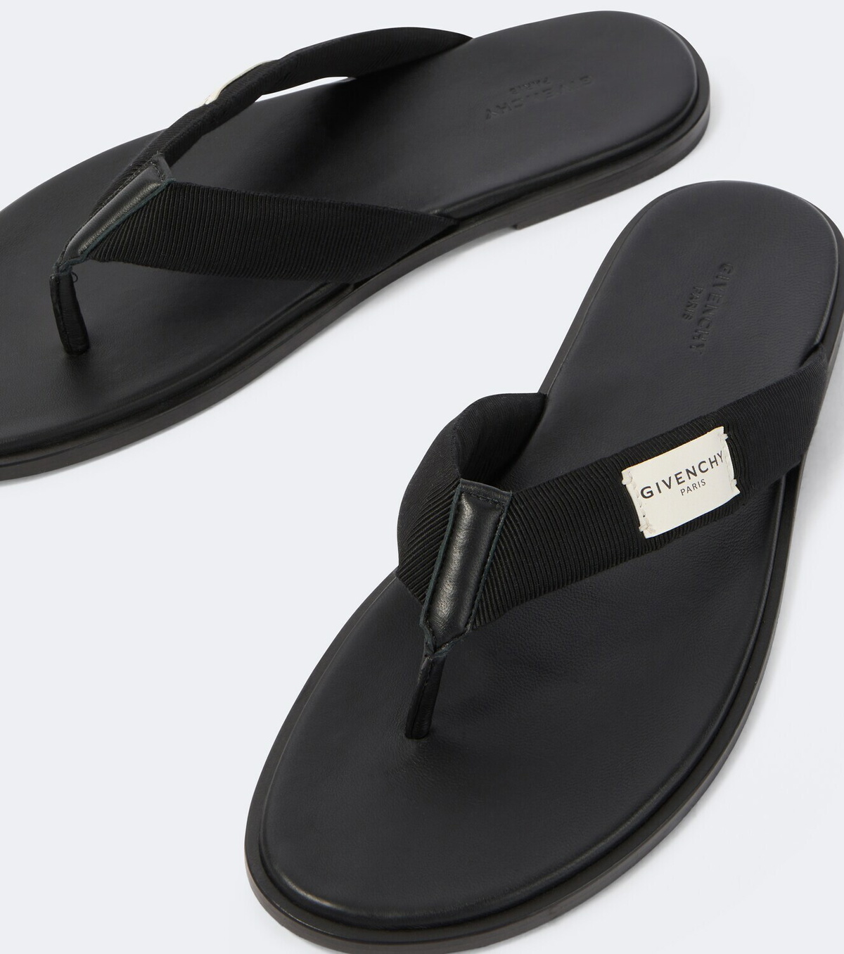 Givenchy Logo grosgrain thong sandals