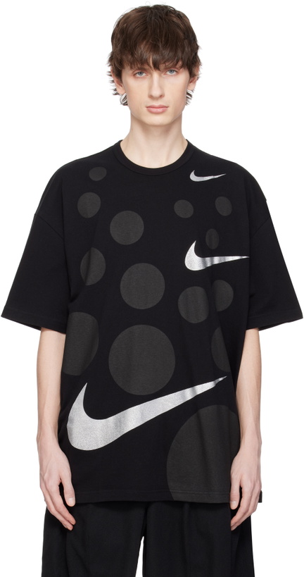 Photo: Black Comme des Garçons Black Nike Edition Oversized T-shirt