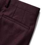 Paul Smith - Burgundy Slim-Fit Wool and Cashmere-Blend Suit Trousers - Burgundy