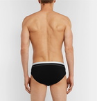 Dolce & Gabbana - Stretch-Cotton Briefs - Black