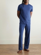 Derek Rose - Basel Stretch-Micro Modal Jersey Pyjama Trousers - Blue