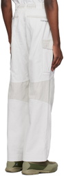 Objects IV Life Gray Paneled Cargo Pants