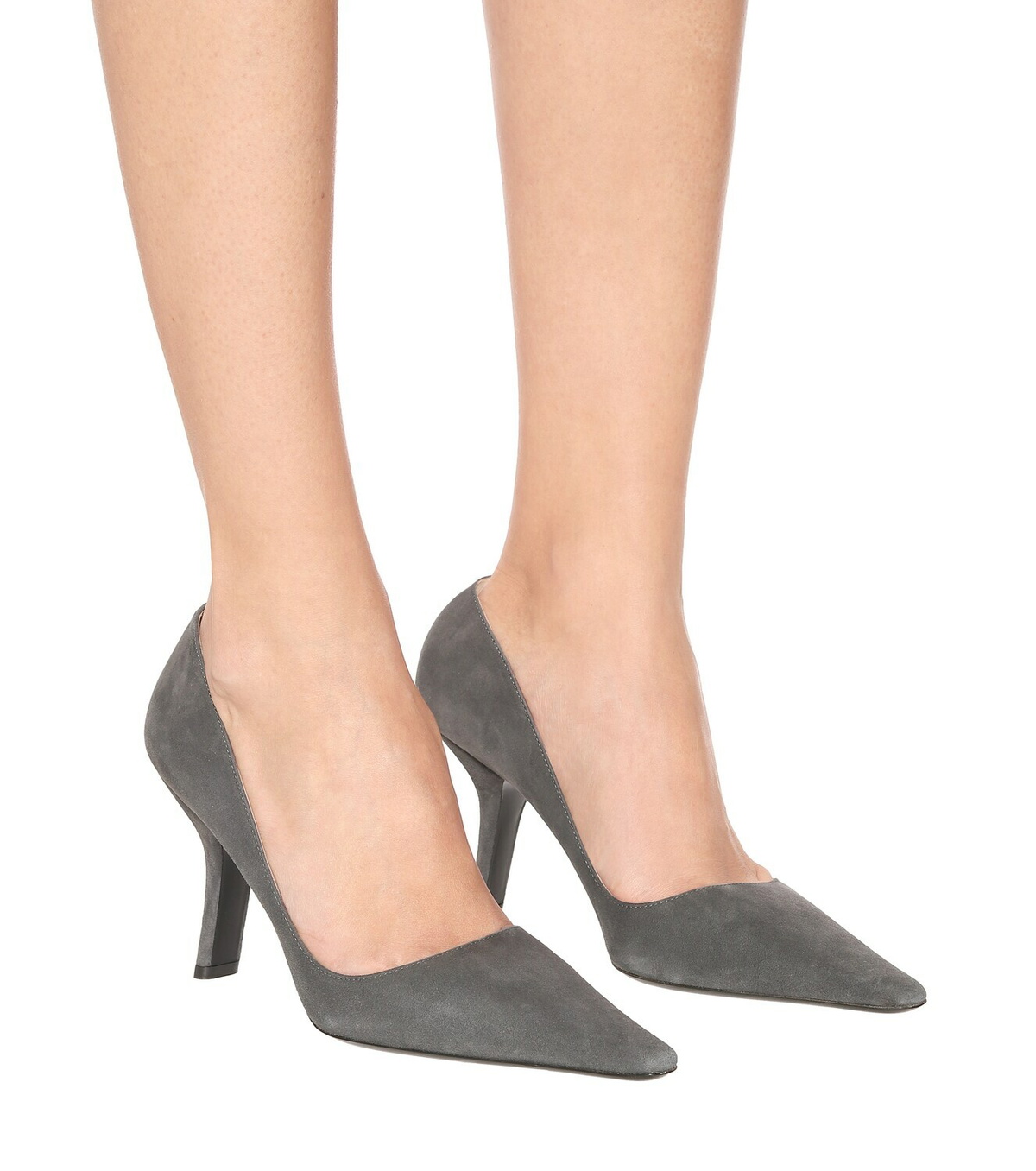 Prada on sale suede pumps