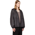 LEMAIRE Gray Windbreaker Jacket