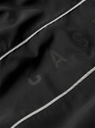 CASTORE - Arnaud Logo-Print Shell Hooded Jacket - Black