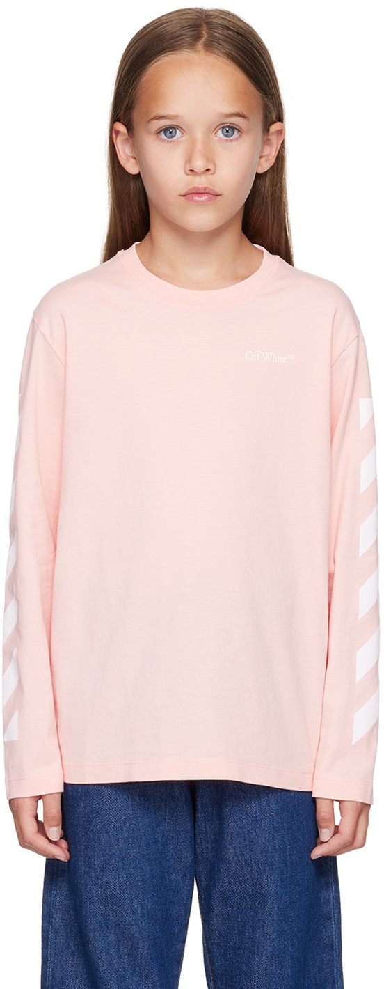 Off White Kids Girls Blouse In Light Pink main image 0