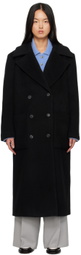 Elleme SSENSE Exclusive Black Boyfriend Coat