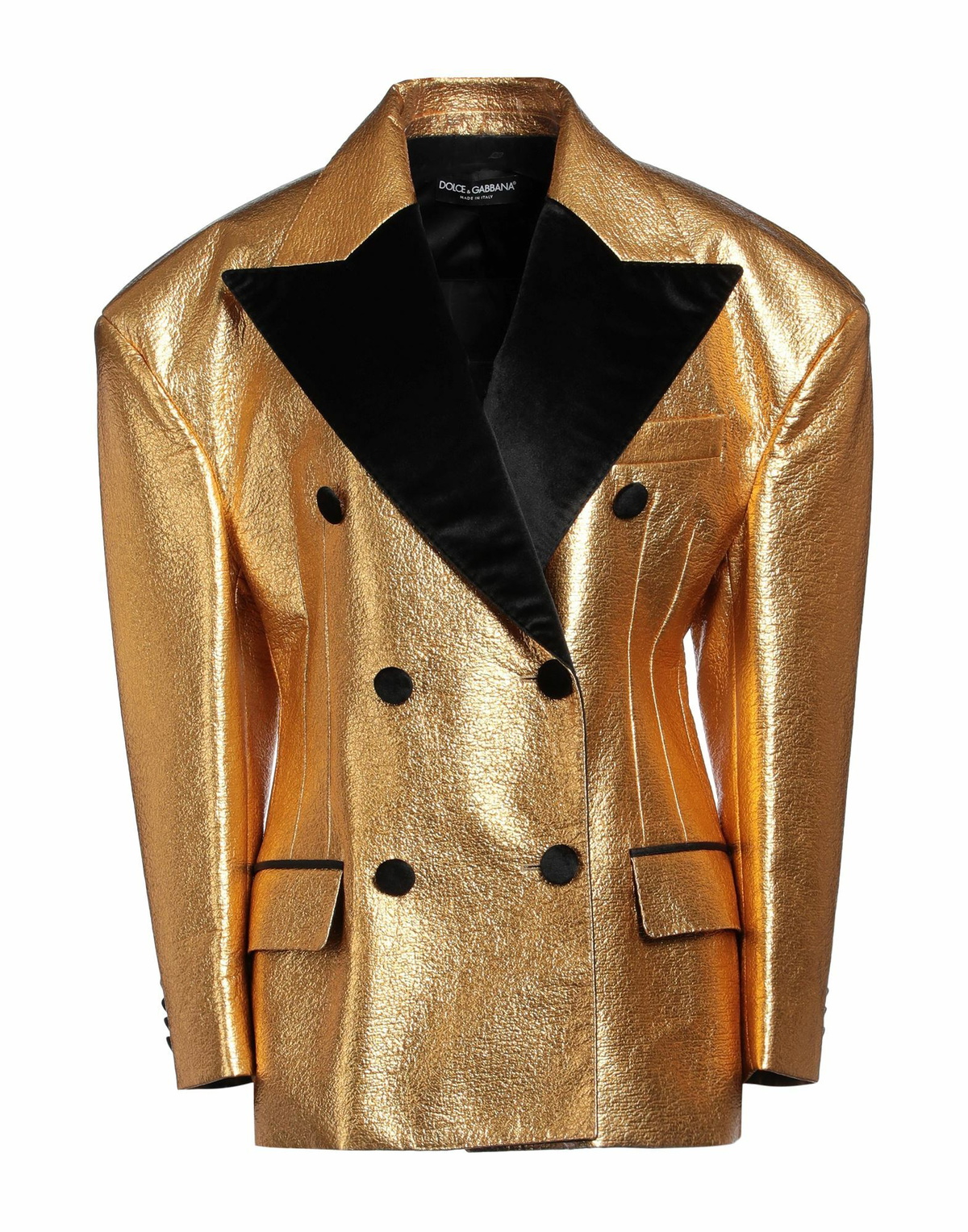 Dolce & gabbana Womens Blazer in Gold