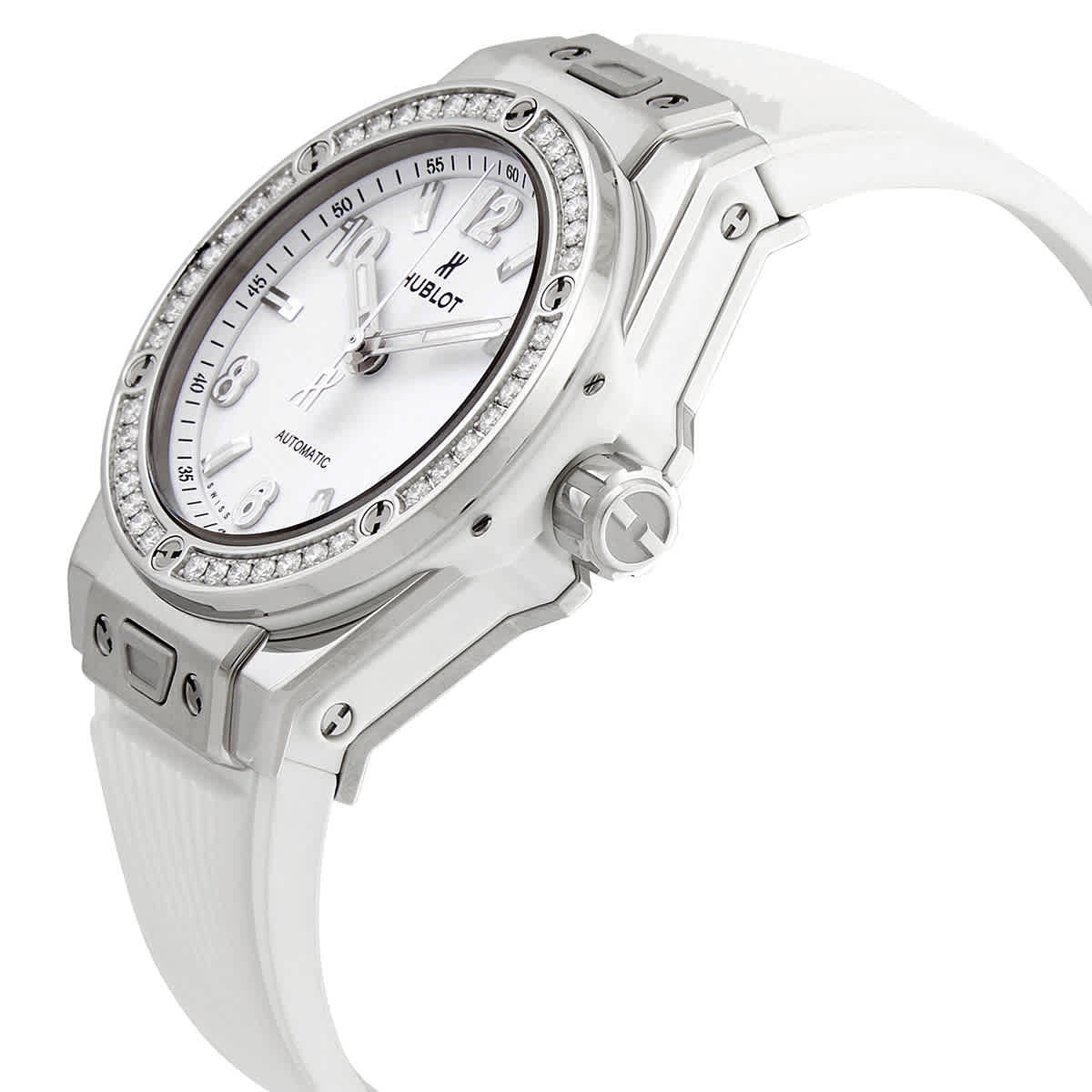 Hublot Big Bang One Click Automatic Diamond White Dial Ladies Watch 465.SE.2010.RW.1204