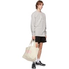 Sporty and Rich Grey Live Longer Long Sleeve T-Shirt