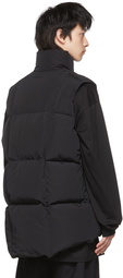 TAKAHIROMIYASHITA TheSoloist. Black Nylon Quilted Vest