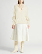 Annagreta Womens Sweater in White