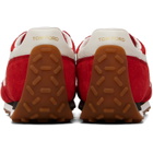 TOM FORD Red Suede Mick Sneakers
