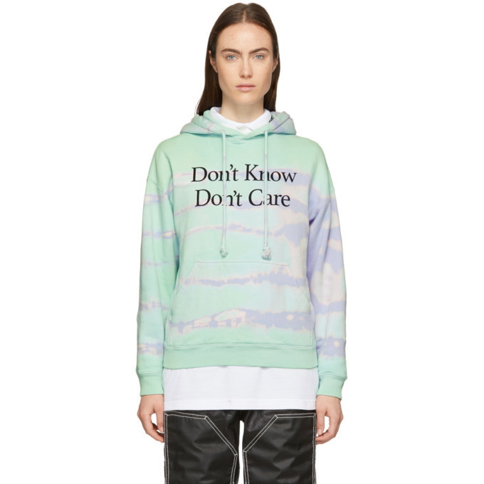 Photo: Ashley Williams Green Tie-Dye Dont Know Hoodie