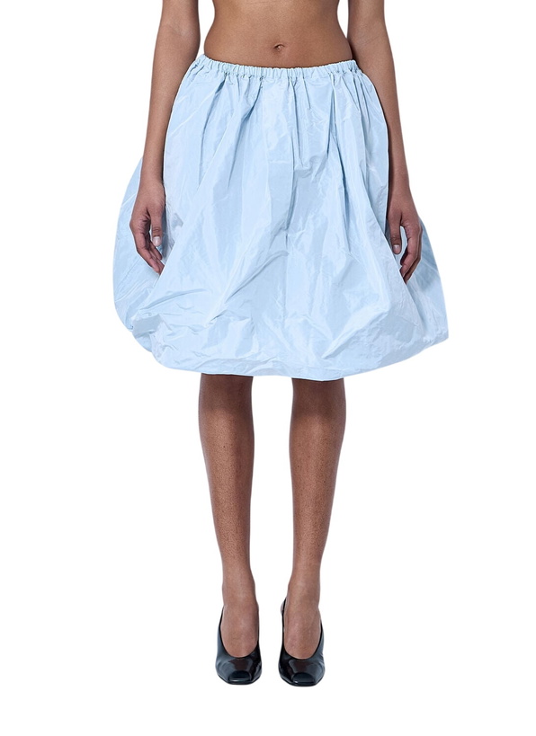 Photo: Prada Balloon Skirt in Structured Fabric