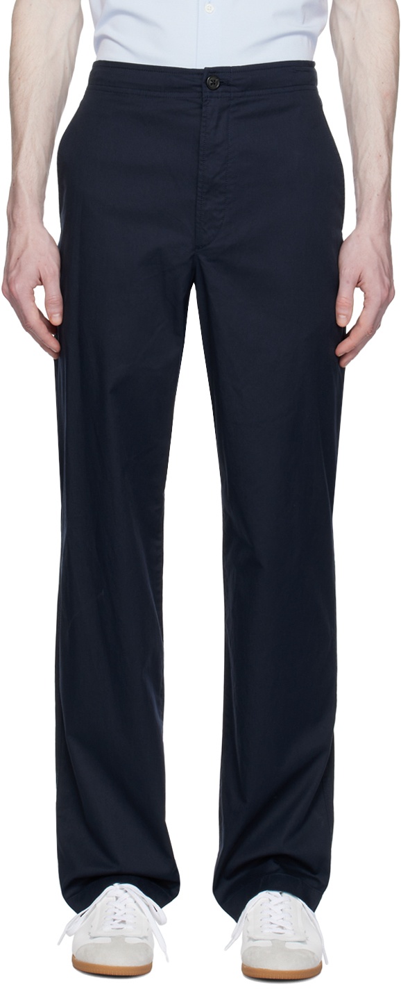 Theory Navy Laurence Trousers Theory