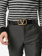 VALENTINO GARAVANI - Vlogo Signature Leather Belt