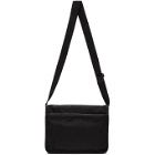 Prada Black Nylon Saffiano Messenger Bag