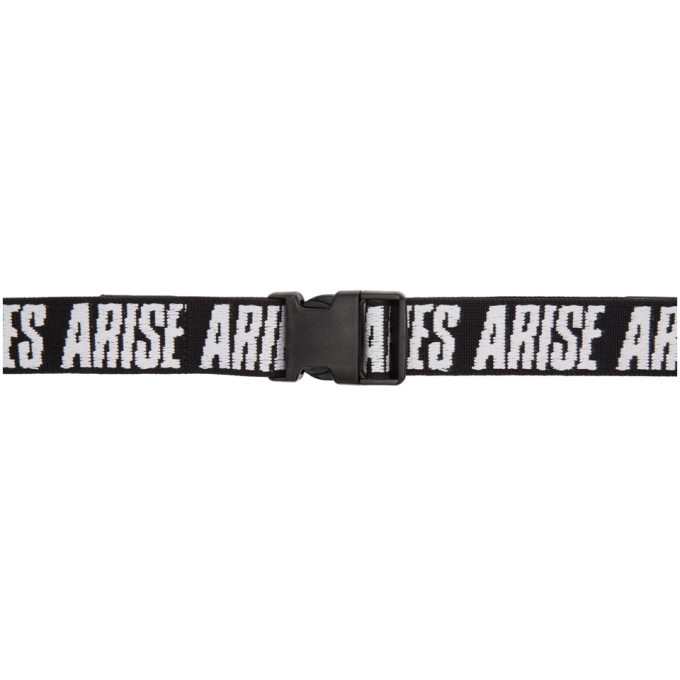 Photo: Aries Black Logo Webbing Belt