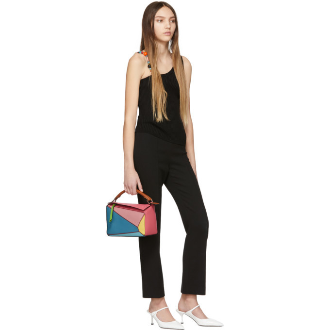 Emilio Pucci Black Beaded Strap Tank Top Emilio Pucci