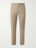 Caruso - Straight-Leg Wool Suit Trousers - Neutrals