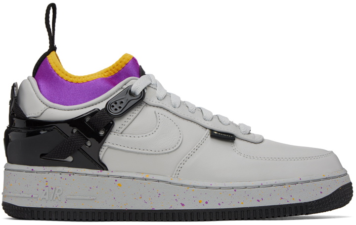 Photo: Nike Gray Undercover Edition Air Force 1 Sneakers