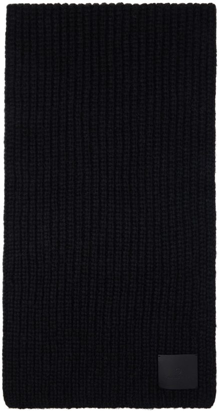Photo: ANINE BING Black Hannah Scarf