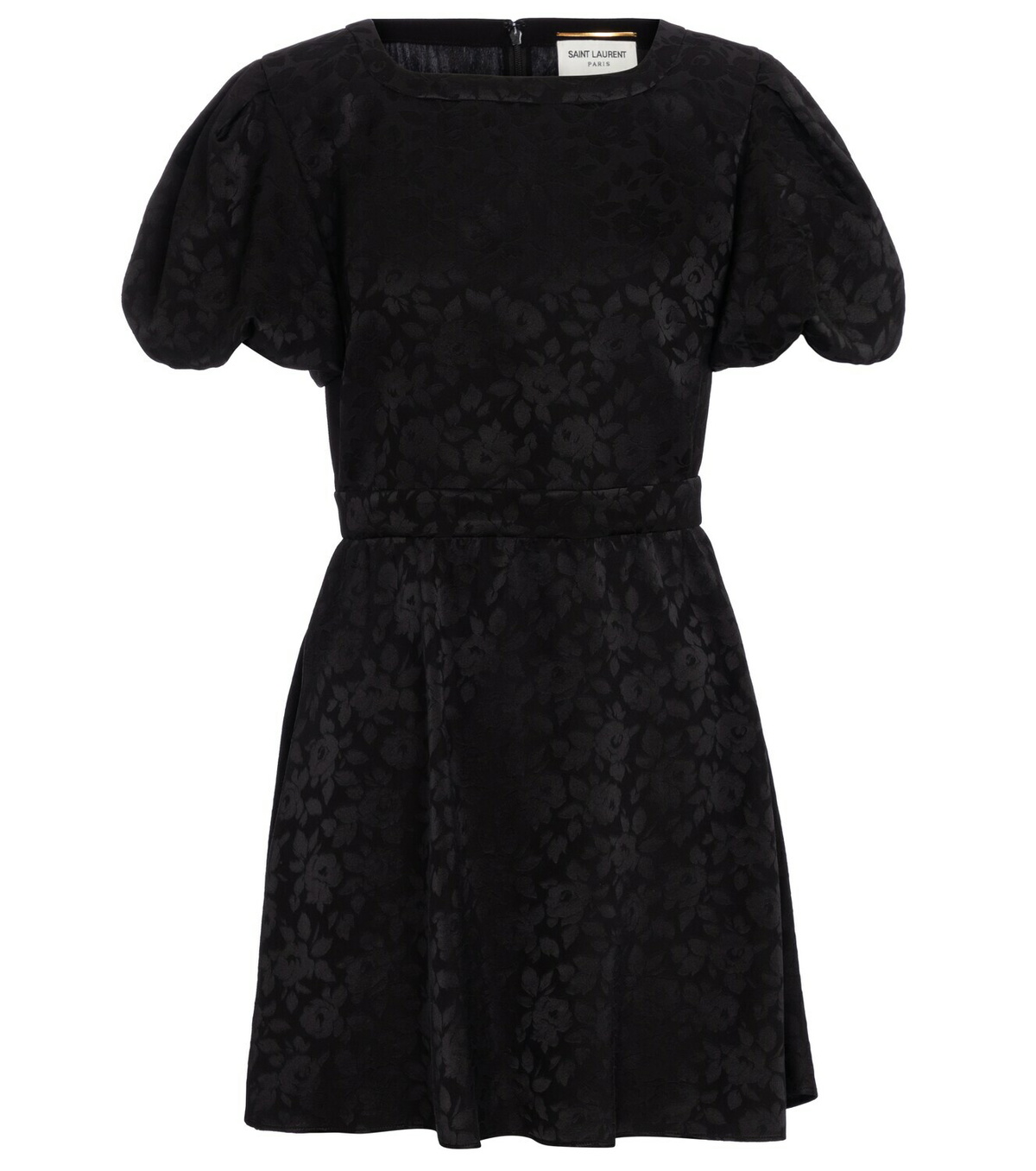 Saint Laurent Floral silk jacquard minidress Saint Laurent