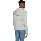 Frame Grey Half Zip Hoodie