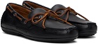 Polo Ralph Lauren Black Robets Loafers
