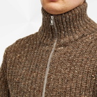 Howlin by Morrison Men's Howlin' Loose Ends Rib Cardigan in Brownie