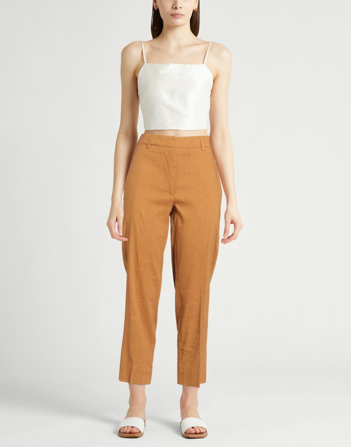 Jucca Womens Pants Camel